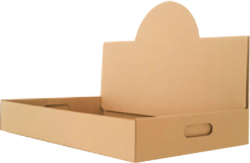 Kraft Pop-Up Catering Tray (No Printing)